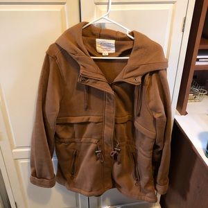 Warm adorable sweatshirt jacket